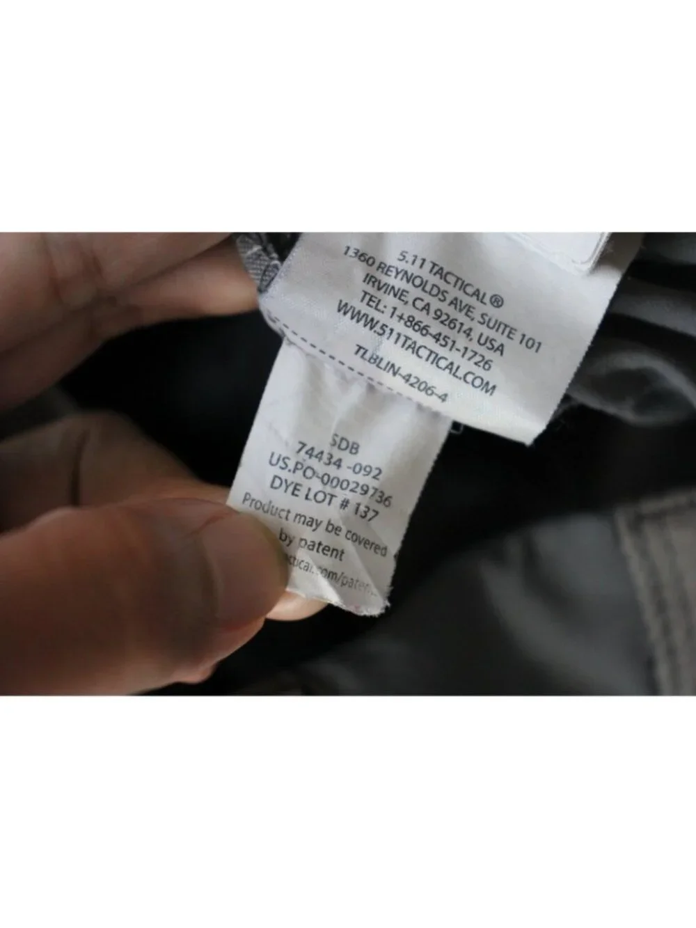 5.11 Tactical Mens 34 x 34 Fit Stretch Apex Cargo Pants G1539